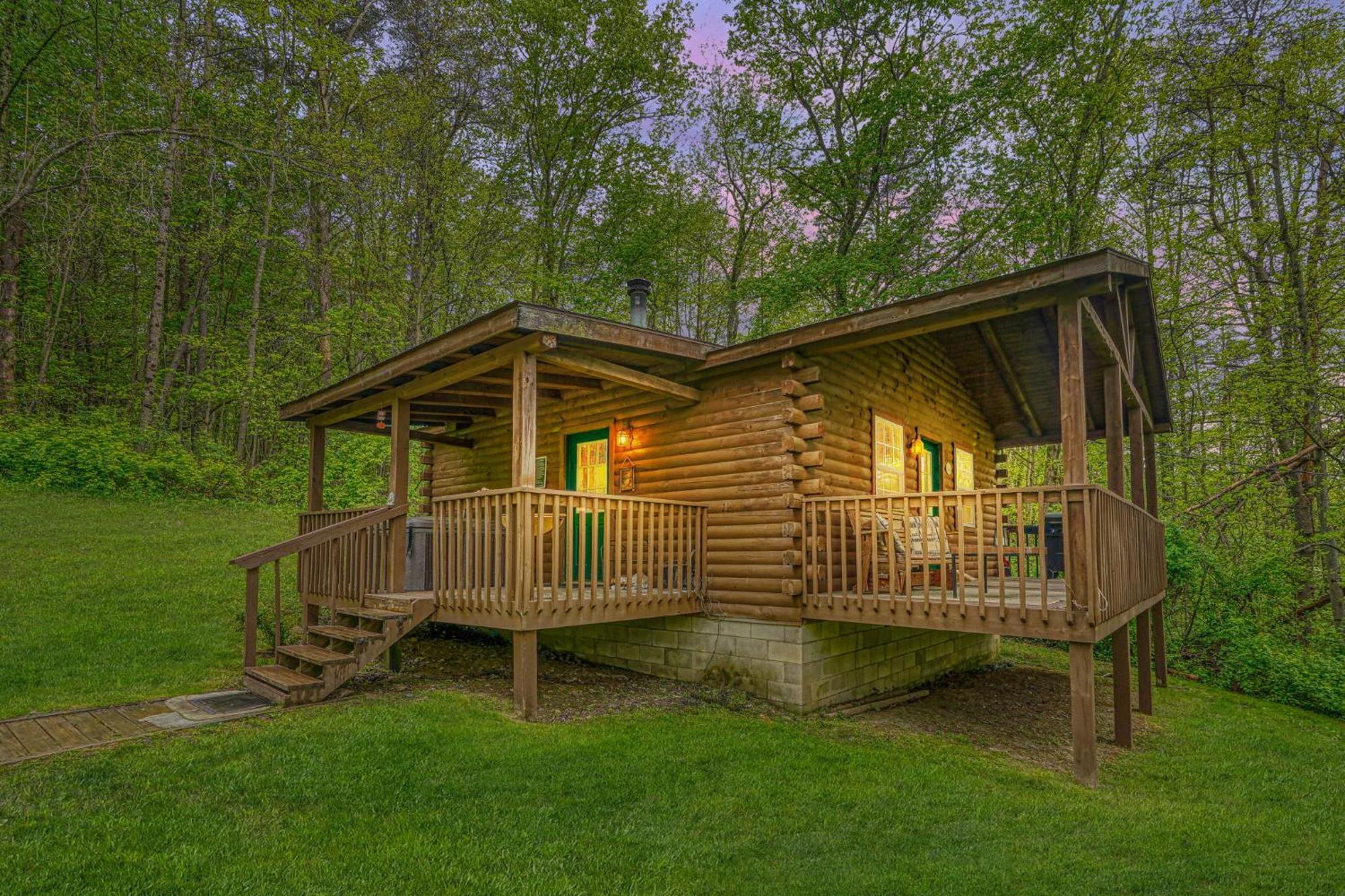 Blue Rose Cabins - Rosebud Cabin 洛根 外观 照片